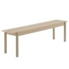 Muuto LINEAR Ławka Drewniana 170 cm Dębowa